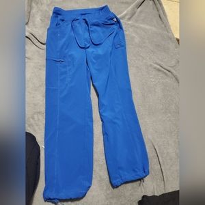 Royal blue scrub pants